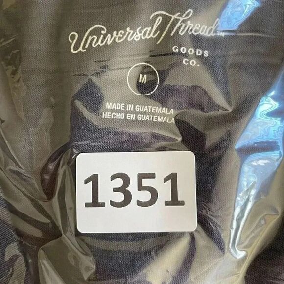 Universal Thread Charcoal Gray V-Neck Short Sleeves Cotton M # 1351 - Picture 11 of 12